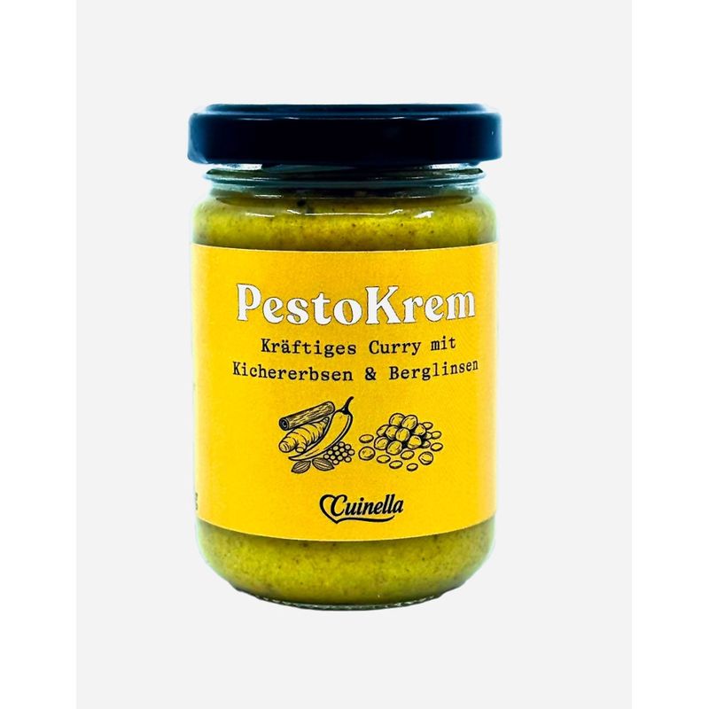 Cuinella PestoKrem Kräftiges Curry mit Kichererbsen & Berglinsen - Produktbild