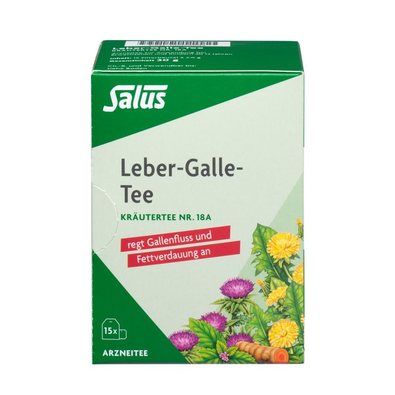 Salus® Salus® Leber-Galle-Tee Nr. 18a 15 FB - Produktbild