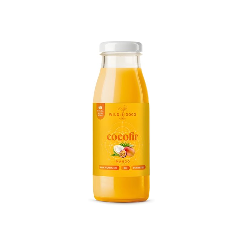 Wild & Coco WILD&COCO Cocofir Mango, plant based, organic - Produktbild