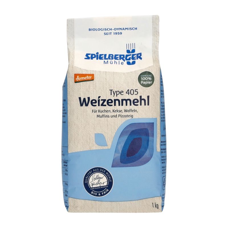 Spielberger Mühle Weizenmehl Type 405, demeter - Produktbild