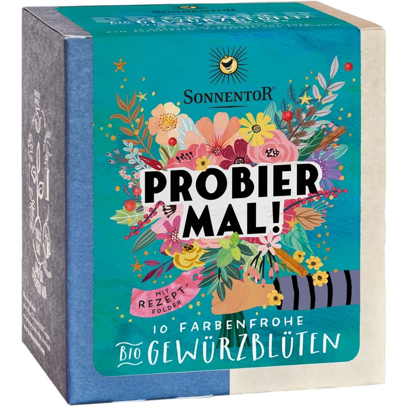 Sonnentor Gewürzblüten Probier mal!, Packung - Produktbild