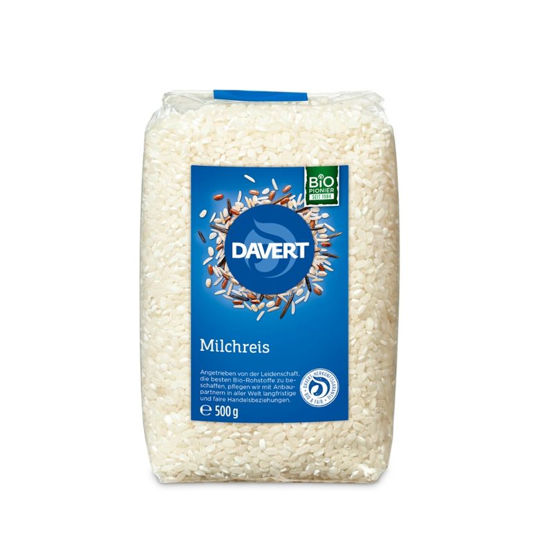 Davert Milchreis 500g - Produktbild