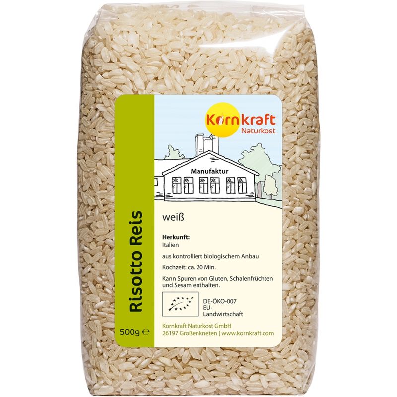 Kornkraft Risotto Reis weiß - Produktbild