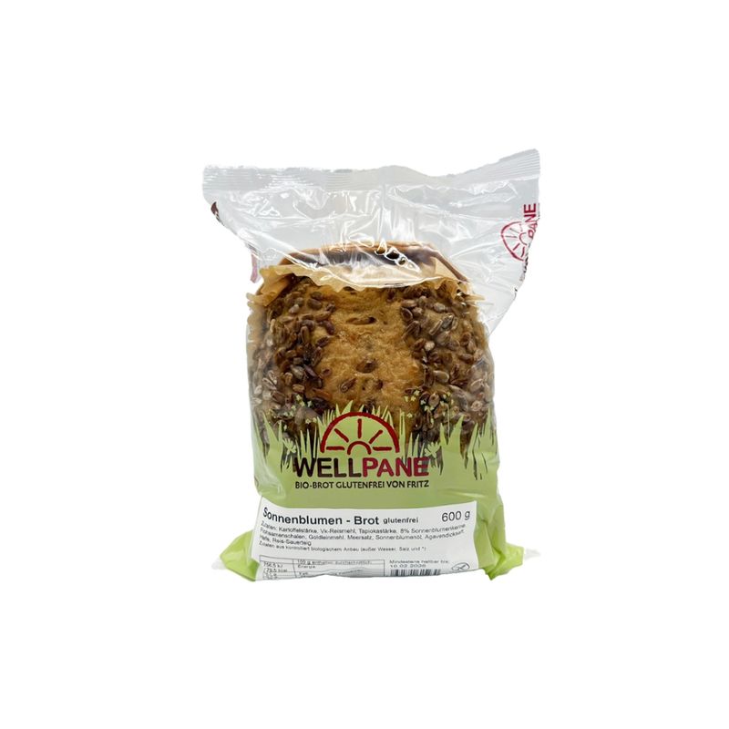 Wellpane Sonnenblumen Brot glutenfrei - Produktbild