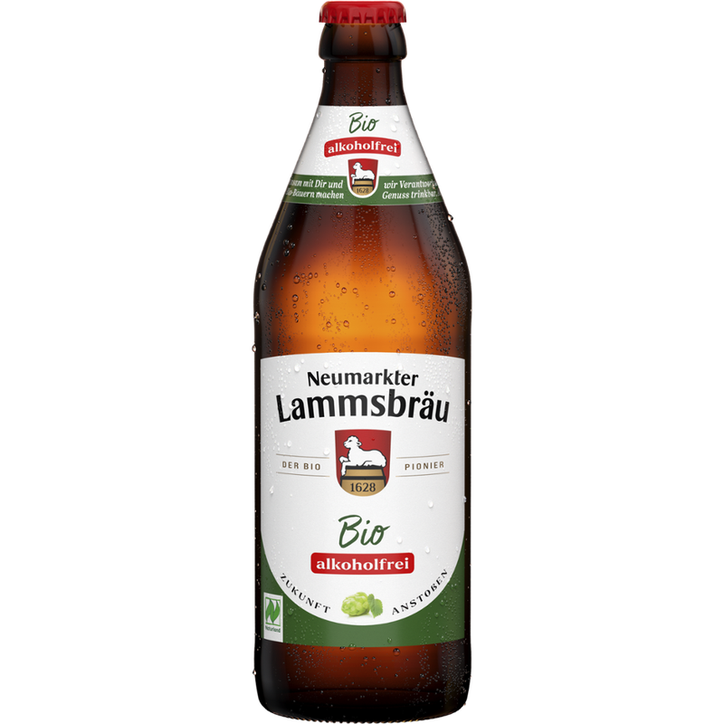 Neumarkter Lammsbräu Neumarkter Lammsbräu Bio Alkoholfrei 0,5l - Produktbild