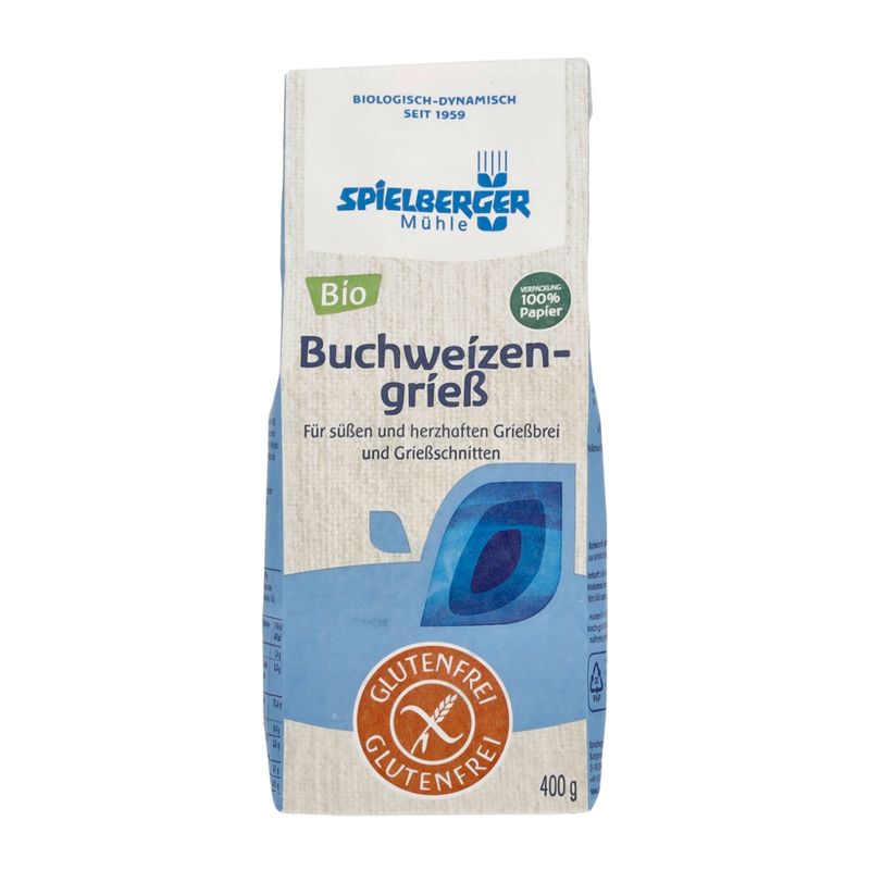 Spielberger Mühle Buchweizengrieß, glutenfrei, kbA - Produktbild