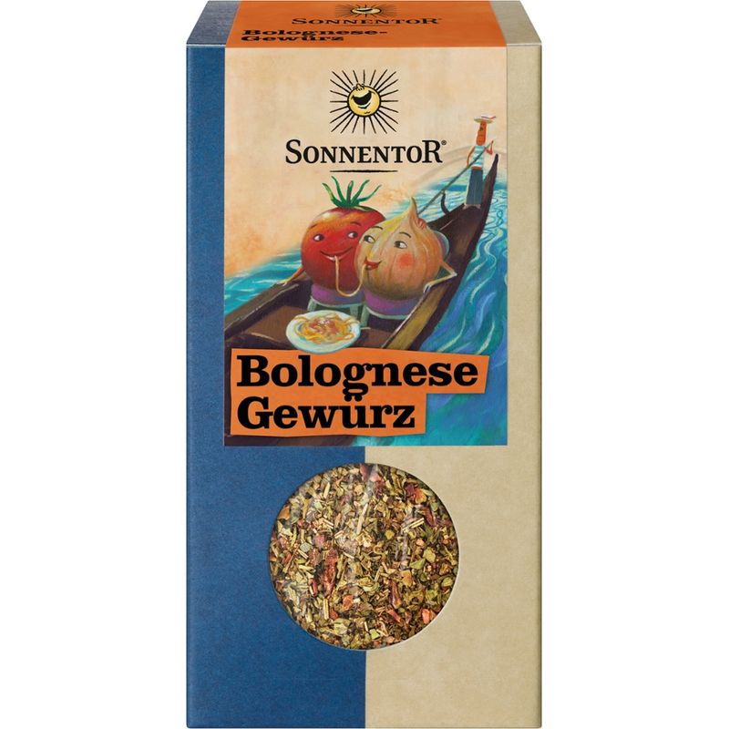 Sonnentor Bolognese-Gewürz, Packung - Produktbild