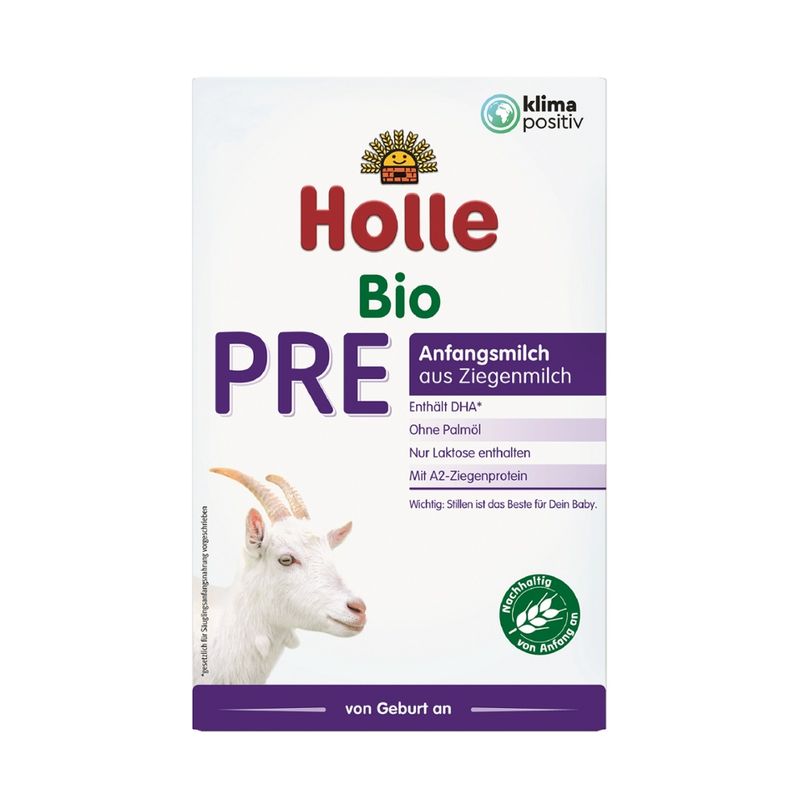Holle  Bio-Anfangsmilch PRE aus Ziegenmilch - Produktbild