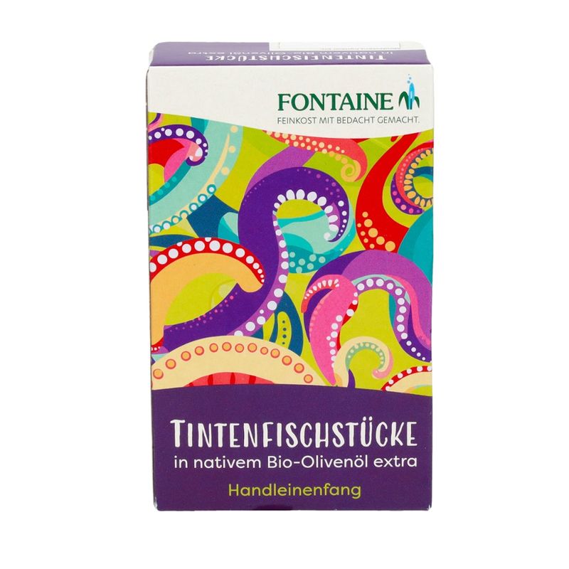 Fontaine Tintenfischstücke in Bio-Olivenöl - Produktbild