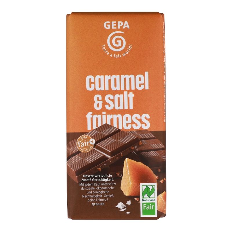 GEPA - The Fair Trade Company Bio caramel & salt fairness - Produktbild