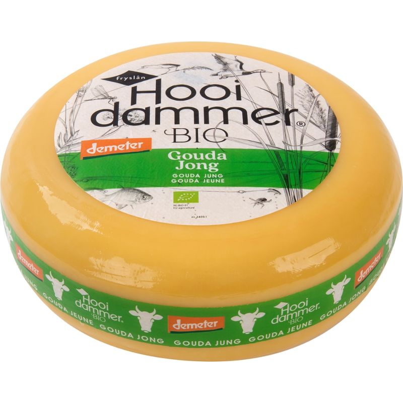Hooidammer Hooidammer Demeter Gouda Jung 4/5kg mindestens 50% Fett i. Tr. - Produktbild