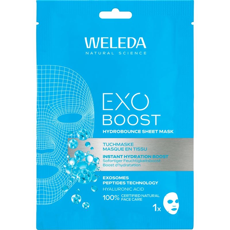 Weleda WELEDA Exo Boost Hydrobounce Tuchmaske Feuchtigkeit - Produktbild