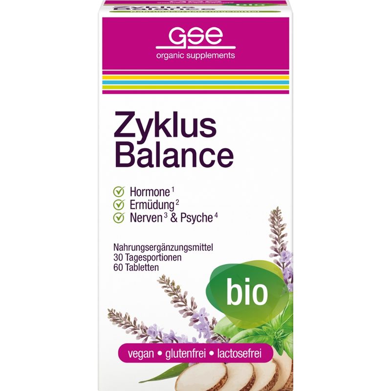 GSE  Zyklus Balance (Bio), 60 Tabletten à 540mg - Produktbild