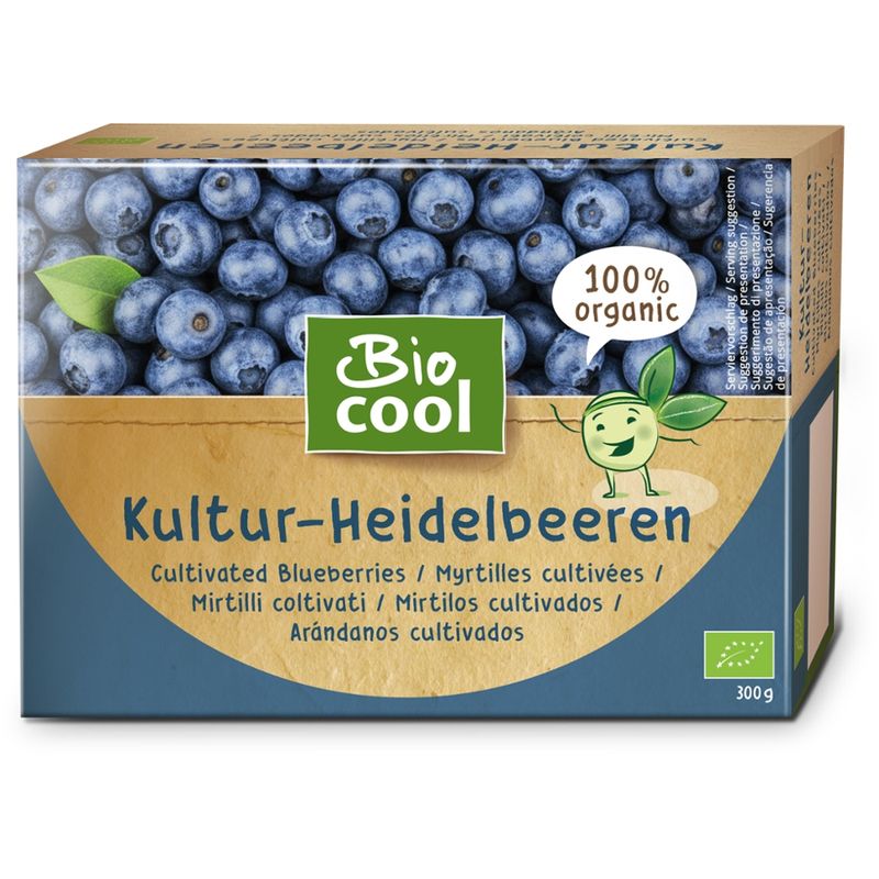 BioCool Bio Kultur-Heidelbeeren, 300 g - Produktbild