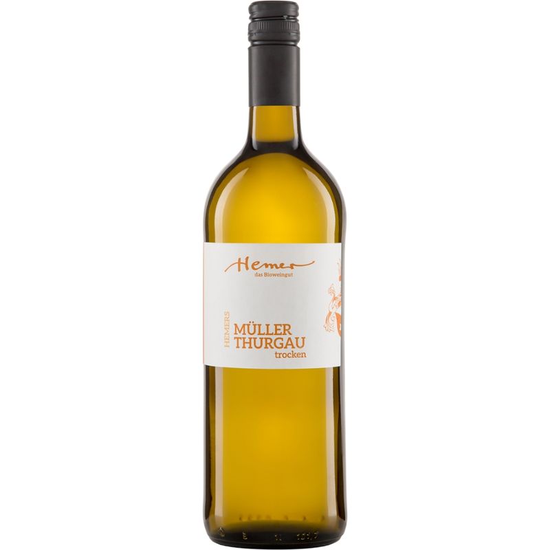 Riegel Erzeugermarken Müller-Thurgau QW Rheinhessen  1l Hemer - Produktbild