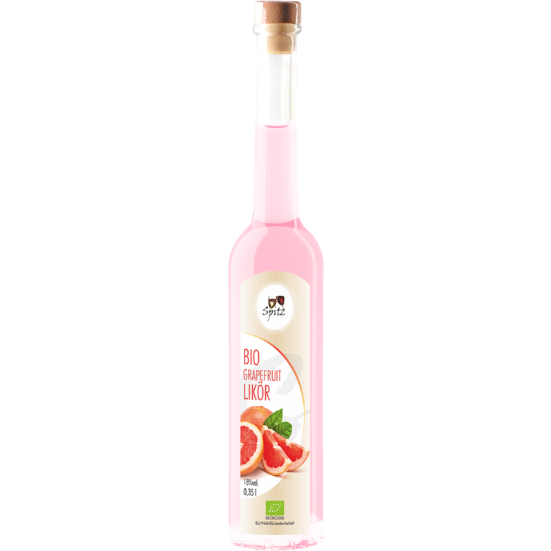 Spitz Bio Pink Grapefruit Likör 0.35 l, 18 vol% - Produktbild