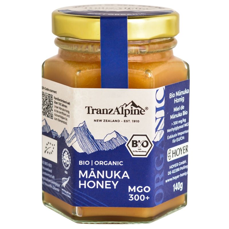 HOYER TranzAlpine Bio Manukahonig MGO 300+ - Produktbild
