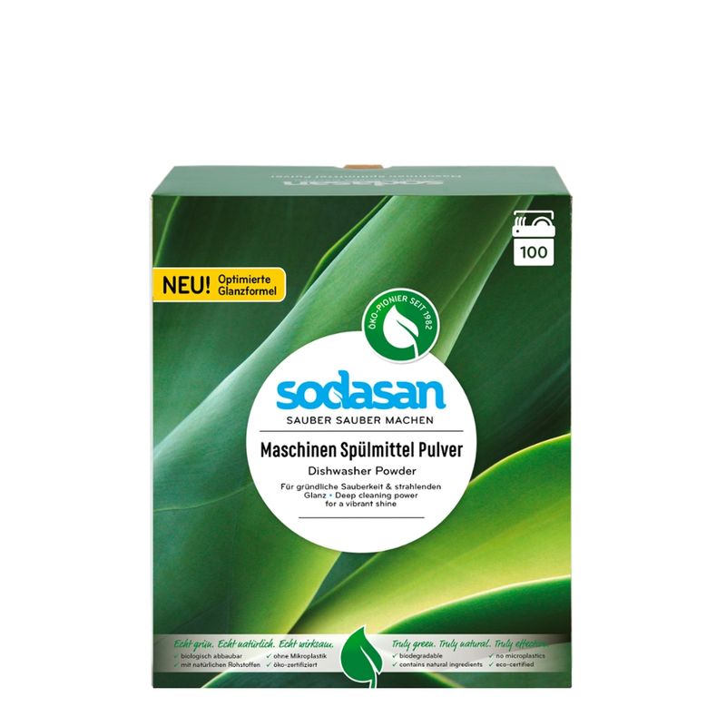 sodasan Maschinen Spülmittel Pulver 1,5kg - Produktbild