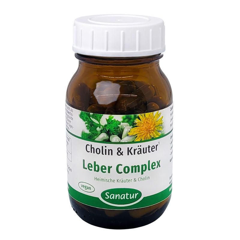 Sanatur Leber Complex, 6o Kapseln - Produktbild