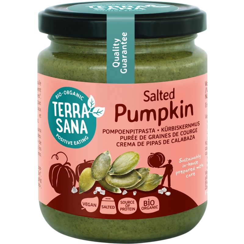 TerraSana Kürbiskernmus mit Steinsalz - Produktbild