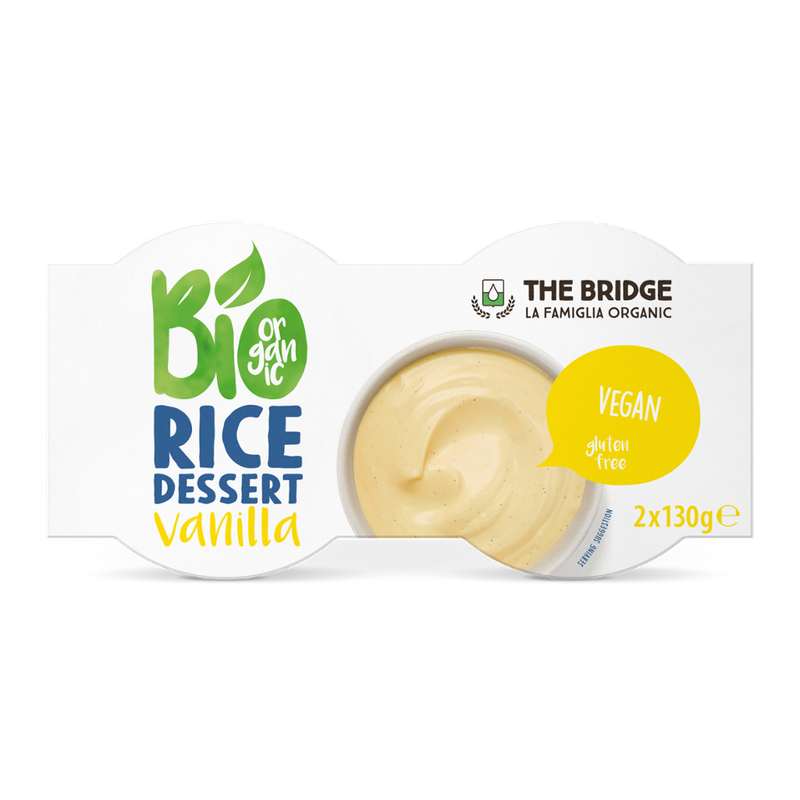 THE BRIDGE BIO BIO RICE DESSERT VANILLA - Produktbild