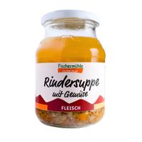 Rindersuppe vom Weiderind mit Gemüse - Produktbild