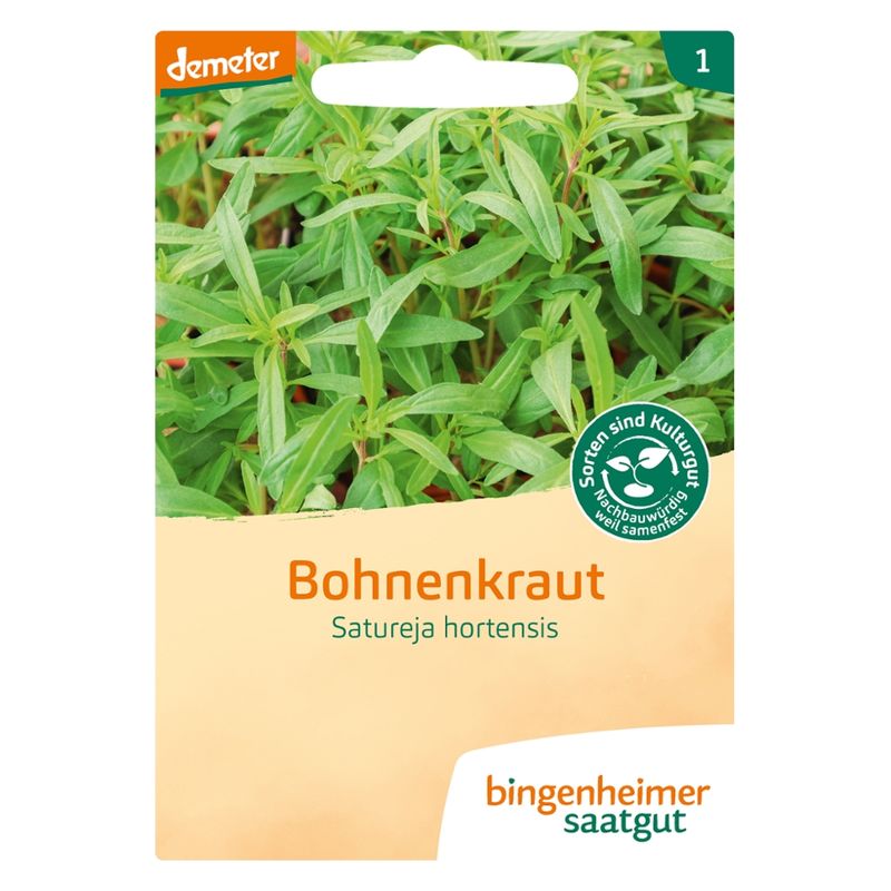 Bingenheimer Saatgut Bohnenkraut einjährig - Kräuter (Saatgut) - Produktbild
