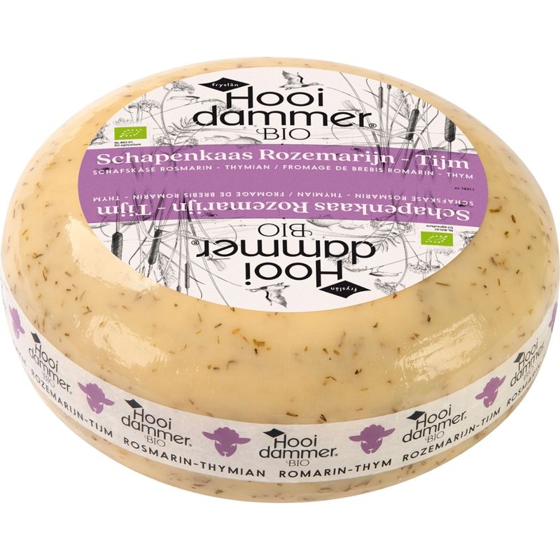 Hooidammer Hooidammer Bio Schafschnittkäse Rosmarin/Thymian 4/5kg mindestens 50% Fett i. Tr. - Produktbild