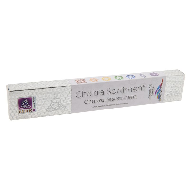Berk Räucherstäbchen Sortimentspackung Chakra Line - Produktbild