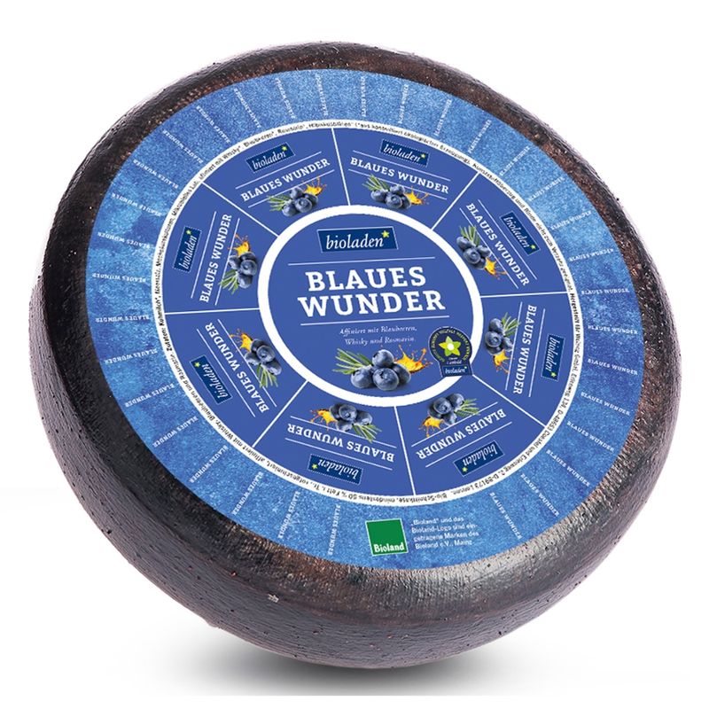 bioladen Blaues Wunder, mit Whisky, Blaubeeren und Rosmarin affiniert - Produktbild