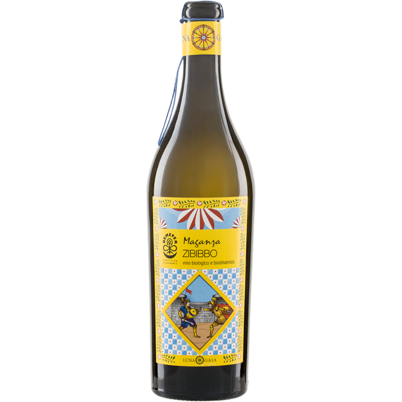 Riegel Erzeugermarken Zibibbo Terre Siciliane IGP MAGANZA  Luna Gaia - Produktbild