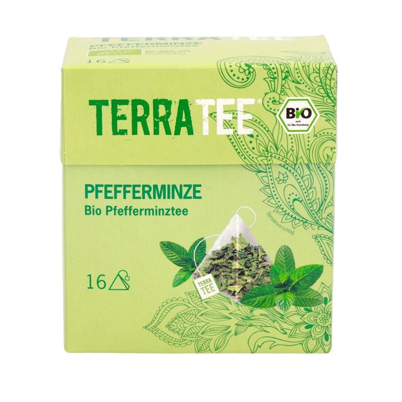 TERRATEE® Terra Tee Bio Kräutertee Pfefferminze - Produktbild