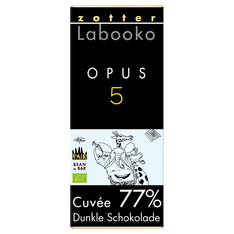 Zotter Schokolade Labooko Opus 77% 2025 - Produktbild