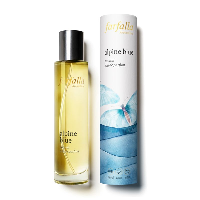 farfalla alpine blue, natural eau de parfum, 50ml - Produktbild