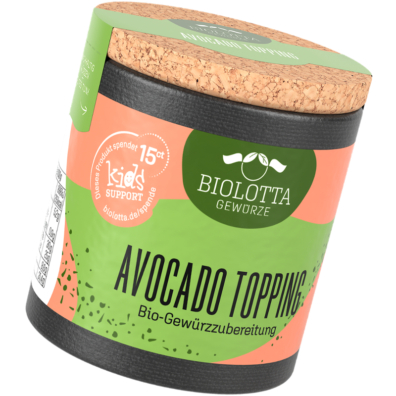 Biolotta Biolotta Korkdose Avocado-Topping Bio-Gewürzzubereitung - Produktbild