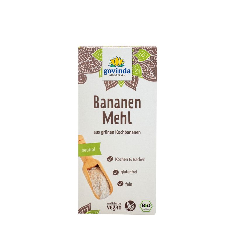 Govinda Bananen Mehl aus grünen Kochbananen - Produktbild