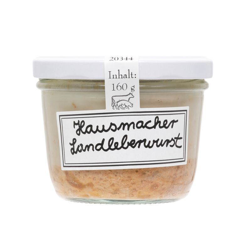 Schröder's Bio Fleisch- und Wurstwaren Leberwurst im Glas - Produktbild