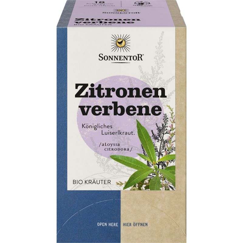 Sonnentor Zitronenverbene, Doppelkammerbeutel - Produktbild