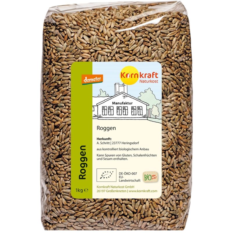 Kornkraft Roggen demeter - Produktbild