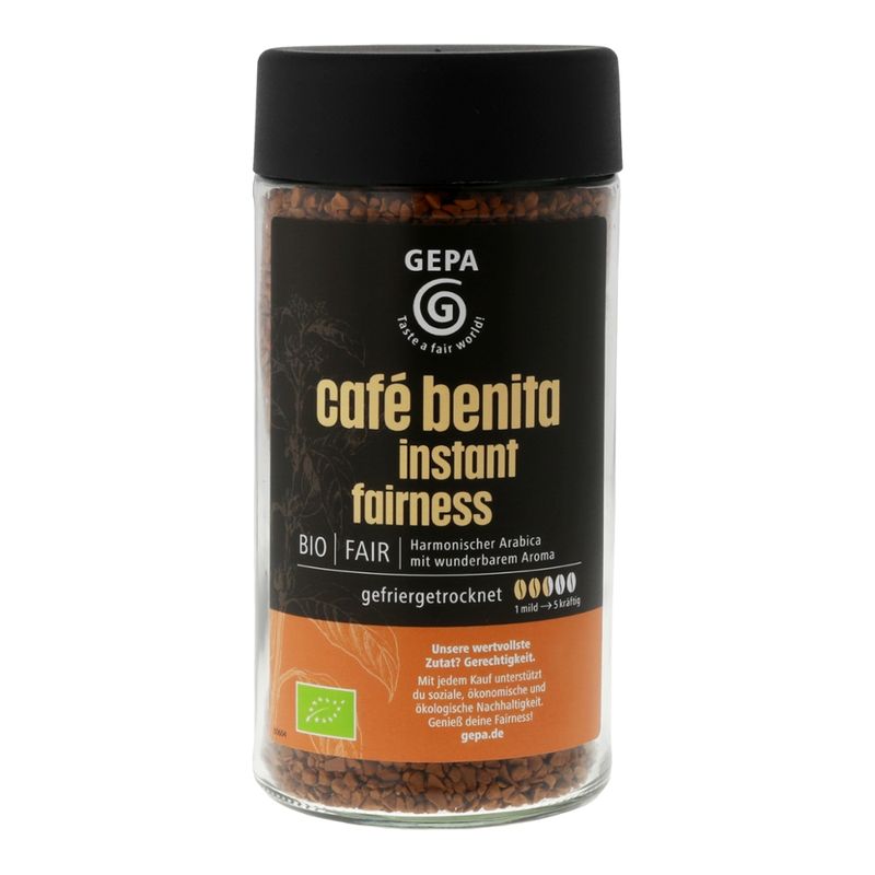 GEPA - The Fair Trade Company Bio café benita instant fairness - Produktbild