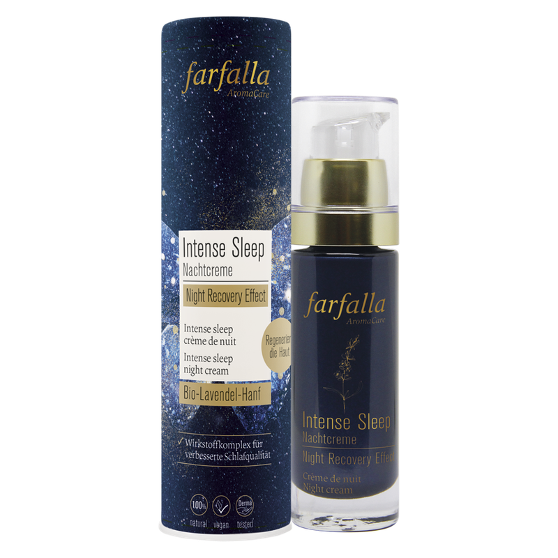 farfalla Intense Sleep Nachtcreme, Night Recovery Effect, 30ml - Produktbild
