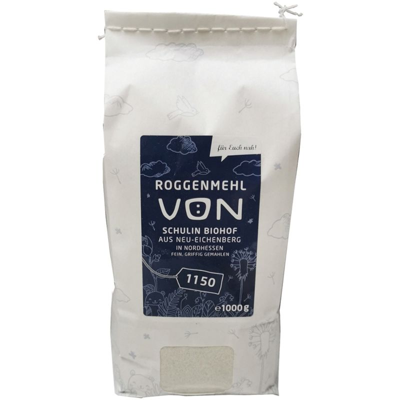 VON Roggenmehl 1150 VON  Hof Schulin - Produktbild