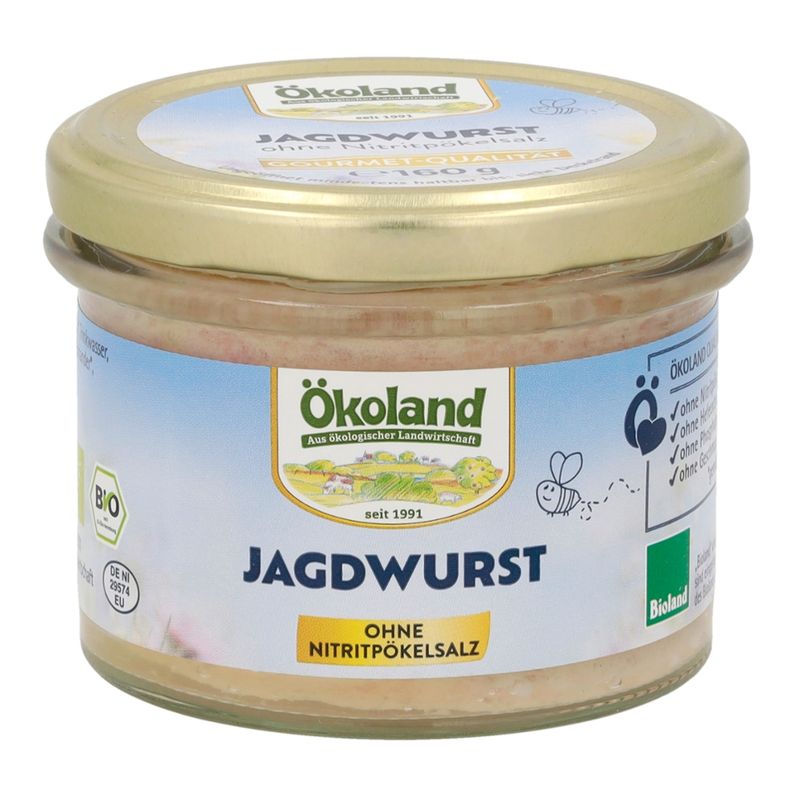 ÖKOLAND Jagdwurst in Gourmet-Qualität - Produktbild