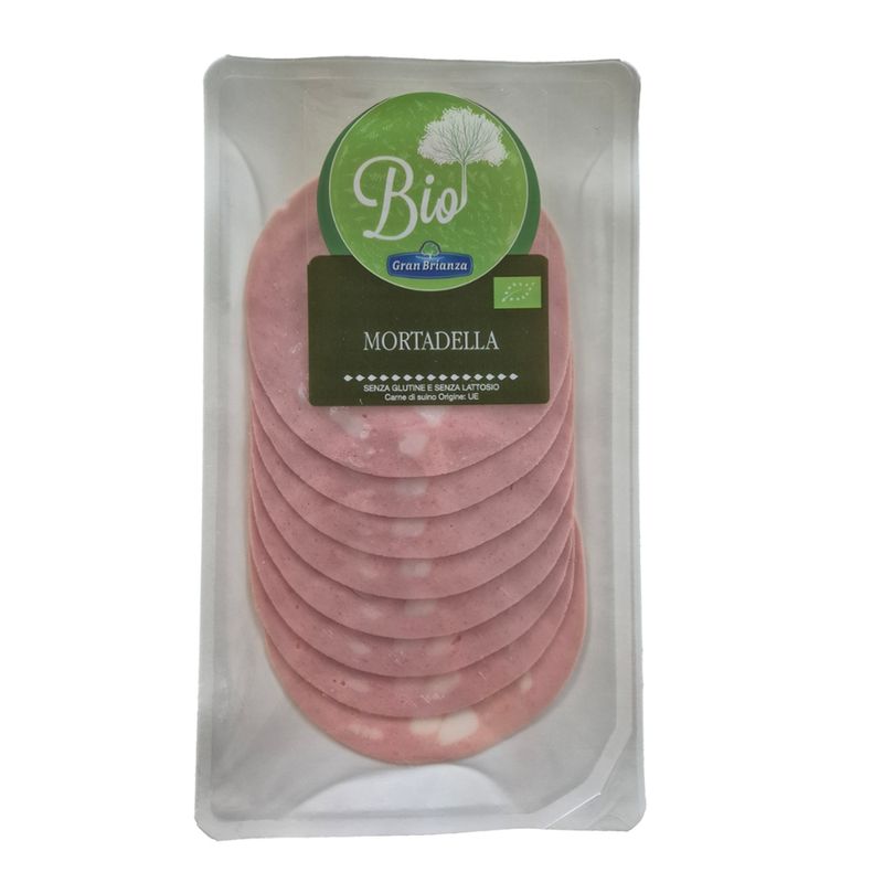 GRAN BRIANZA Aff.Mortadella BIO 70g 5pz EcoP - Produktbild