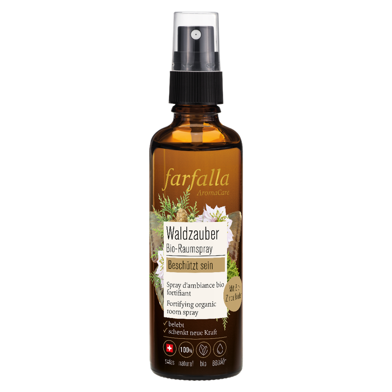 farfalla beschützt sein, Waldzauber Bio-Raumspray, 75ml - Produktbild