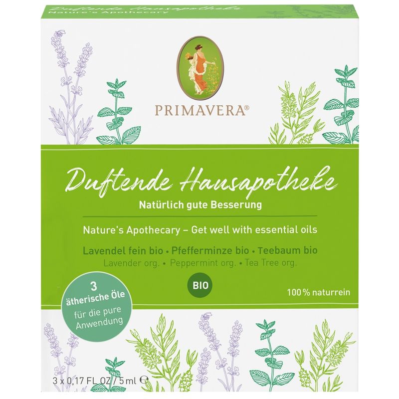 PRIMAVERA Set Duftende Hausapotheke Ätherisches Öl - Produktbild