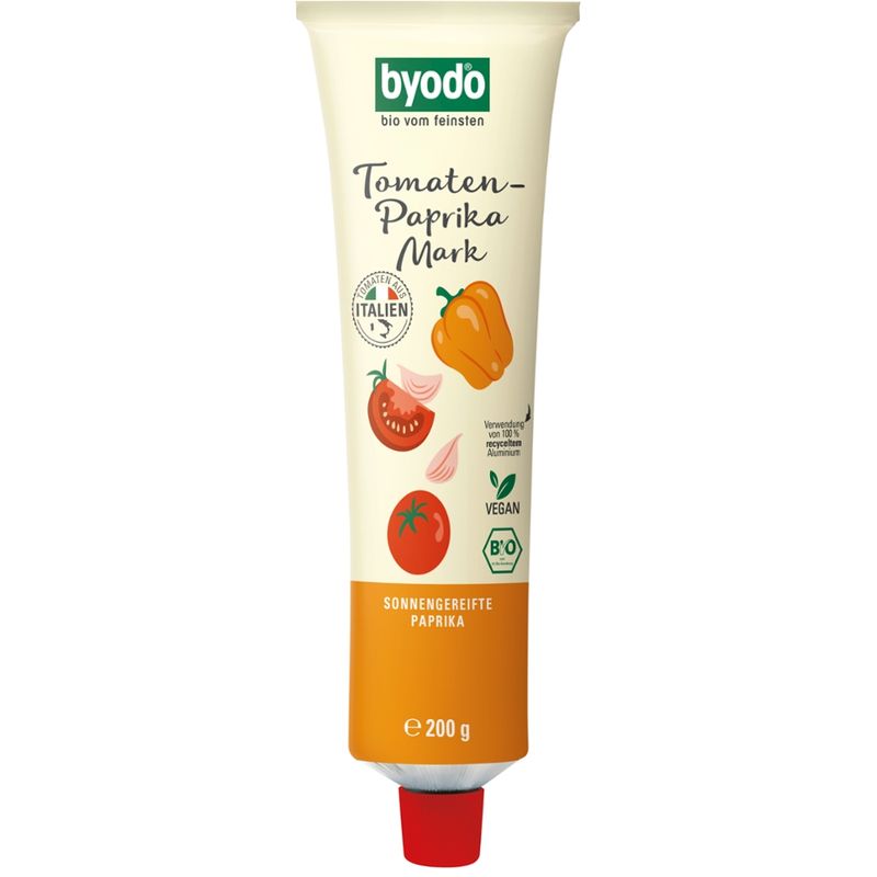 Byodo Byodo Tomato-Paprika Concentrate in a tube 200g - Produktbild