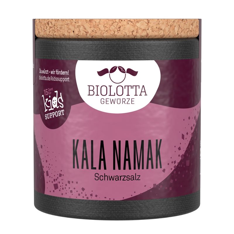 Biolotta Biolotta Korkdose Kala Namak, Schwarzsalz - Produktbild