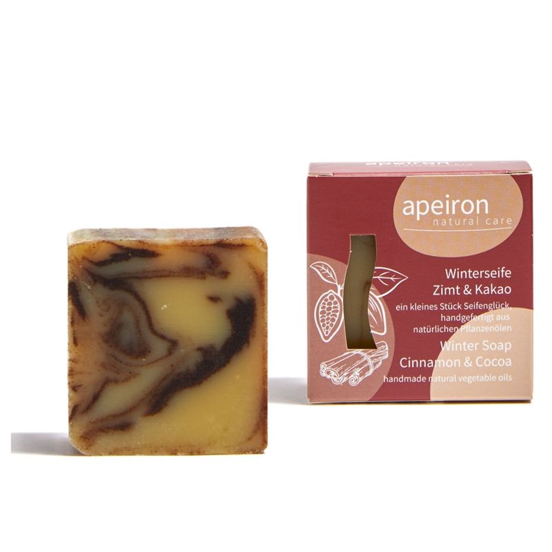 Apeiron Apeiron Winterseife Zimt & Kakao - Produktbild