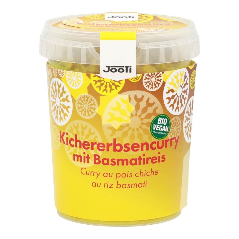 JooTi Plat au pois chiches et au mangeau avec riz basmati - Produktbild
